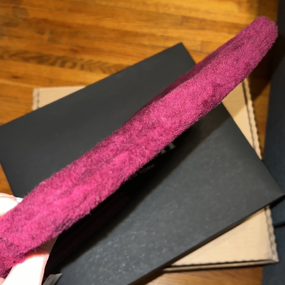 Coach Charter Pouch In Signature Shearling NWT - Picture 6 of 9